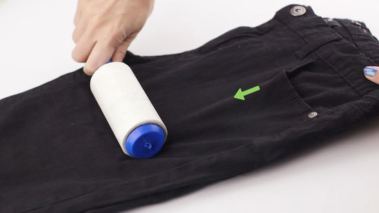550px nowatermark Remove Lint from Black Pants Step Version
