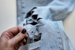 Distressed Jean for Distressing DIY for your Jeans