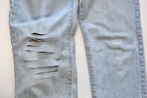 Distressed Jean for Distressing DIY for your Jeans