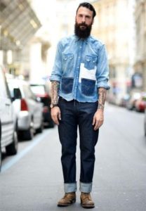 Loose jeans for ONE JEANS SEVERAL TYPES!