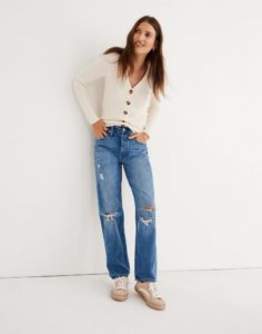 Madewell The Dadjean for Most Wearable Denim Trends for Fall