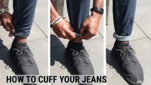 ROLL UP for TROUBLE ROLLING UP YOUR JEANS HERE IS THE SOLUTION