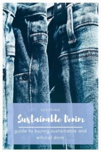 SUSTAINABLE JEANS for FAQ’s about sustainable denim!