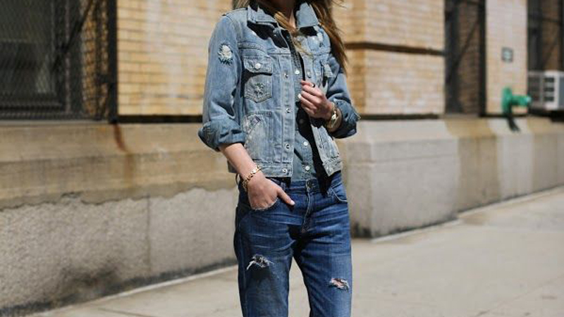 denim ondenim for How to Style Double Denim for Women