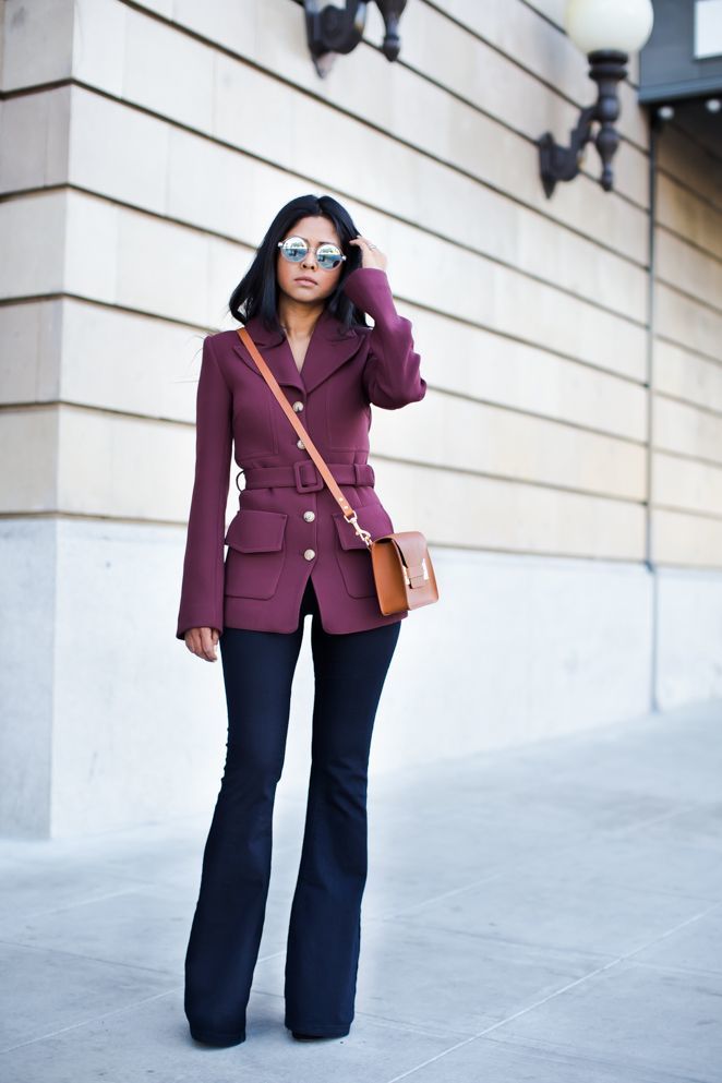 double breasted jacket for Coolest Flare Trends for Fall