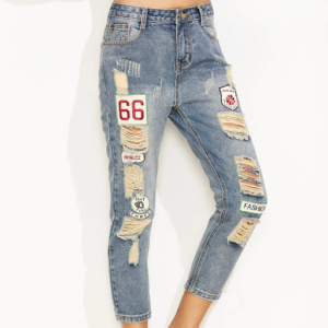 Patches on jeans! image 2