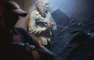 What are Sandblasting jeans? image 1
