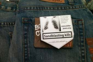 What are Sandblasting jeans? image 5