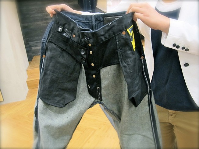 wash your jeans inside out