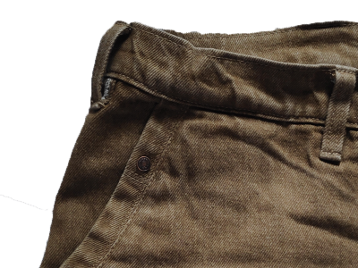 Dark YellowKhakhi DENIM Cotton