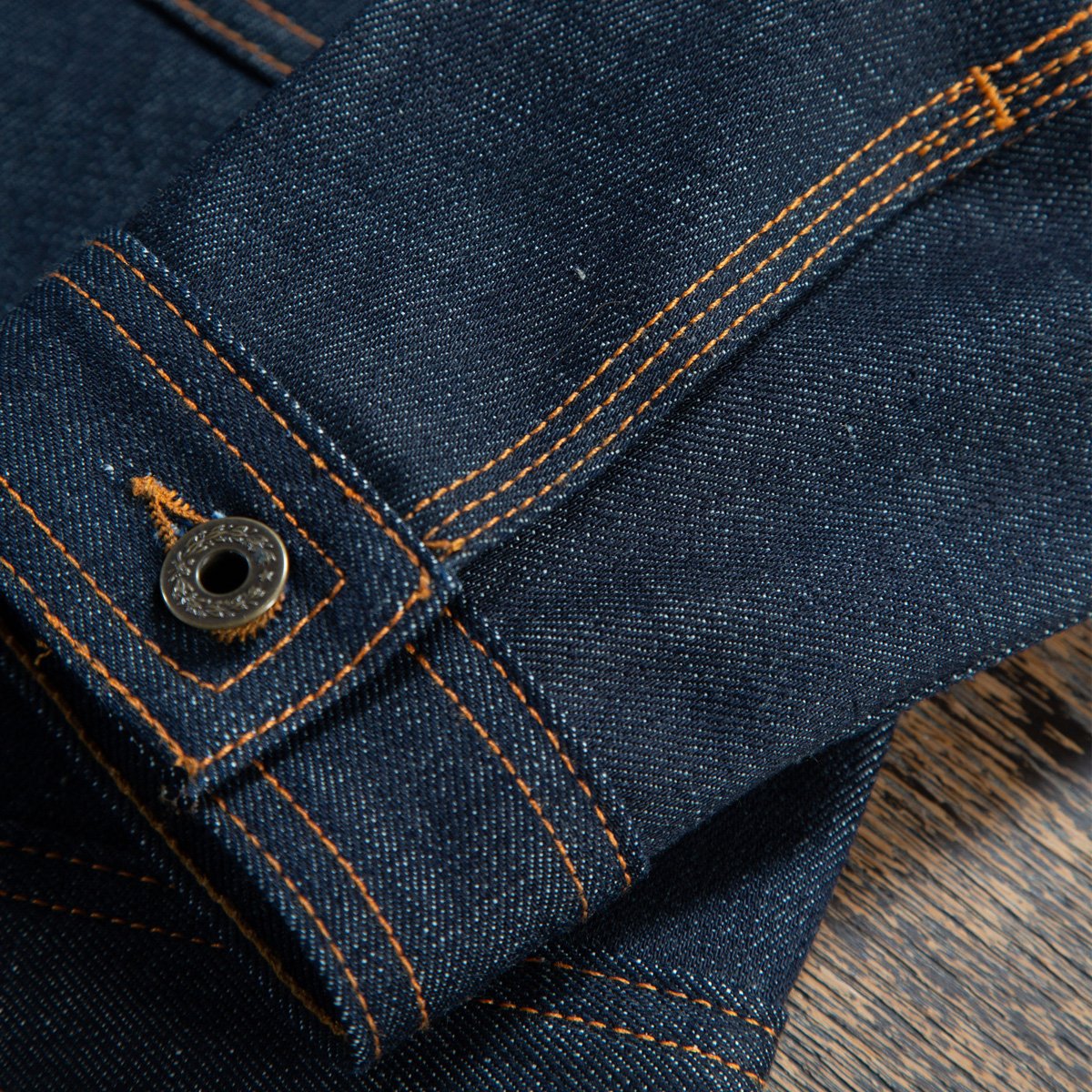 RAW Selvedge Signature Denim Jacket for Men (Limited Quantity Premium Denim)